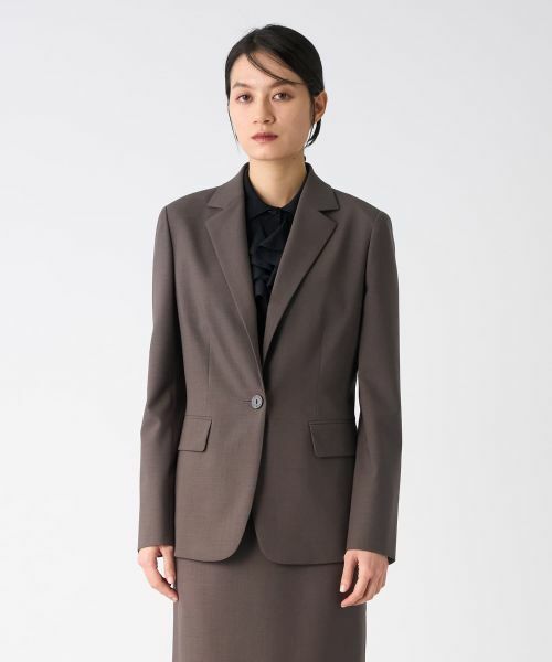 LANVIN COLLECTION / ランバン コレクション テーラードジャケット | サマーウールテーラードジャケット | 詳細1