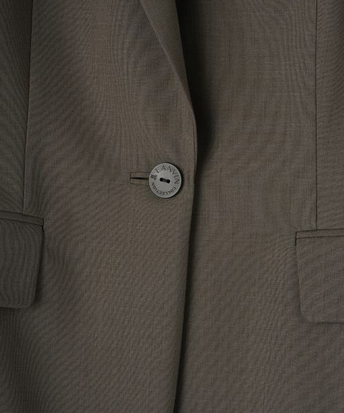 LANVIN COLLECTION / ランバン コレクション テーラードジャケット | サマーウールテーラードジャケット | 詳細10
