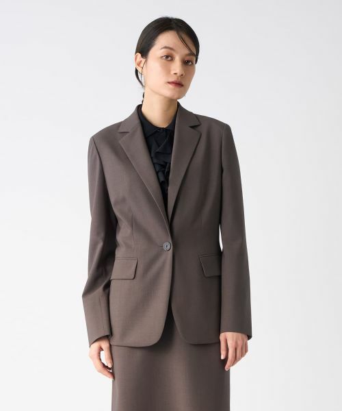 LANVIN COLLECTION / ランバン コレクション テーラードジャケット | サマーウールテーラードジャケット | 詳細5