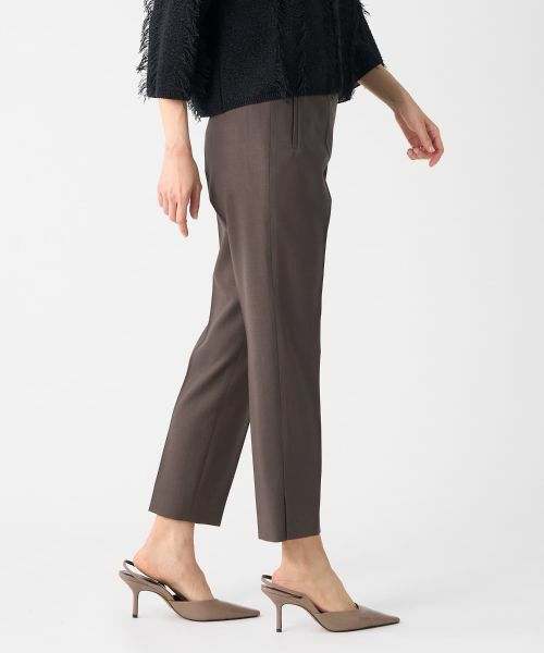 LANVIN COLLECTION / ランバン コレクション その他パンツ | ウールクロップドパンツ | 詳細4