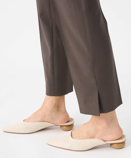 LANVIN COLLECTION / ランバン コレクション その他パンツ | ウールクロップドパンツ | 詳細7