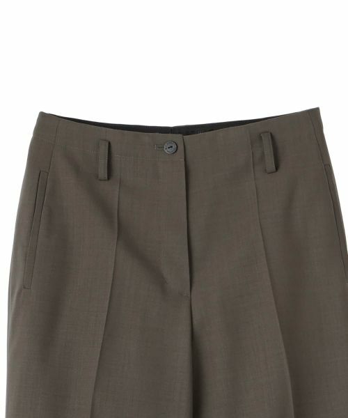 LANVIN COLLECTION / ランバン コレクション その他パンツ | ウールクロップドパンツ | 詳細9