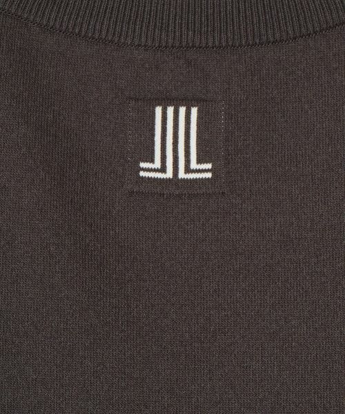 LANVIN COLLECTION / ランバン コレクション ニット・セーター | ロゴジャカード半袖ニットトップス | 詳細17