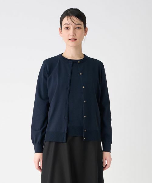 LANVIN COLLECTION / ランバン コレクション ニット・セーター | ロゴジャカードカーディガン | 詳細1