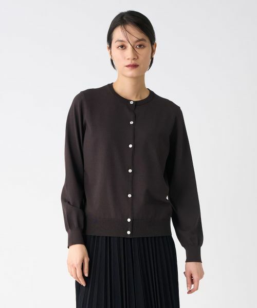 LANVIN COLLECTION / ランバン コレクション ニット・セーター | ロゴジャカードカーディガン | 詳細12