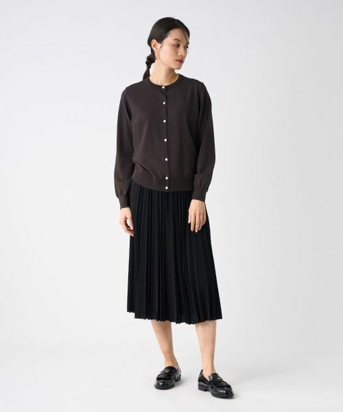 LANVIN COLLECTION / ランバン コレクション ニット・セーター | ロゴジャカードカーディガン | 詳細13