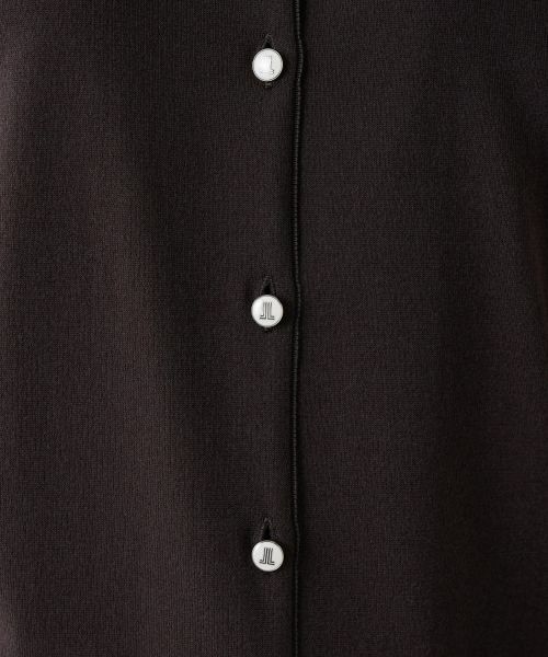 LANVIN COLLECTION / ランバン コレクション ニット・セーター | ロゴジャカードカーディガン | 詳細14