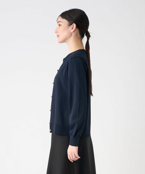 LANVIN COLLECTION / ランバン コレクション ニット・セーター | ロゴジャカードカーディガン | 詳細2