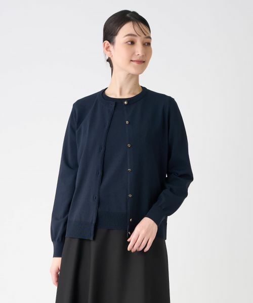 LANVIN COLLECTION / ランバン コレクション ニット・セーター | ロゴジャカードカーディガン | 詳細5