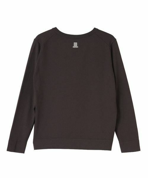 LANVIN COLLECTION / ランバン コレクション ニット・セーター | ロゴジャカードクロップドニットトップス | 詳細2