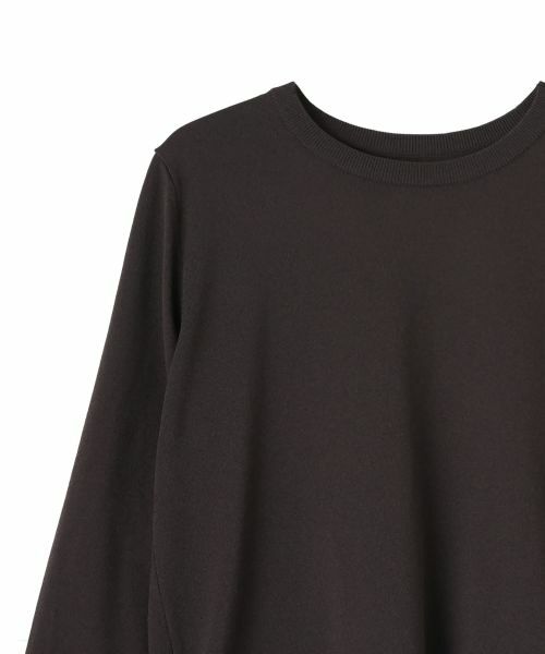 LANVIN COLLECTION / ランバン コレクション ニット・セーター | ロゴジャカードクロップドニットトップス | 詳細7