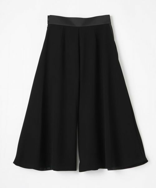 LANVIN COLLECTION / ランバン コレクション その他パンツ | ジェットブラックパンツ | 詳細5