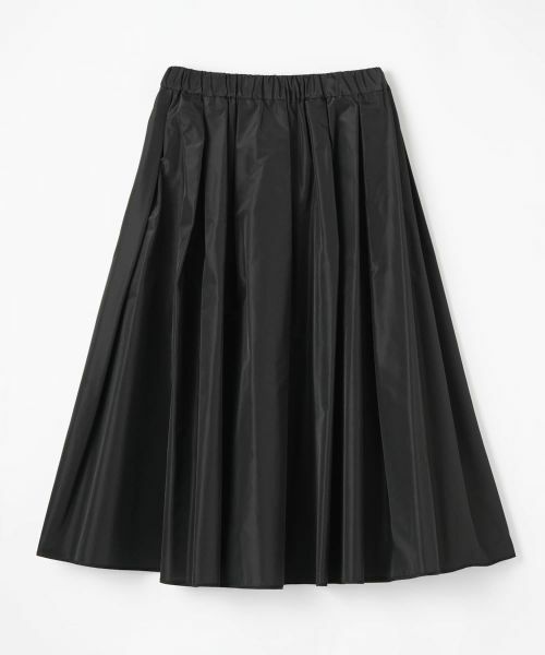 LANVIN COLLECTION / ランバン コレクション ロング・マキシ丈スカート | 厚手タフタフレアスカート | 詳細1