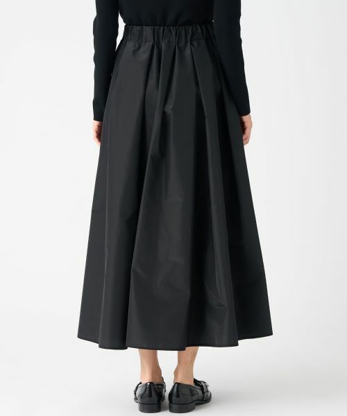 LANVIN COLLECTION / ランバン コレクション ロング・マキシ丈スカート | 厚手タフタフレアスカート | 詳細6