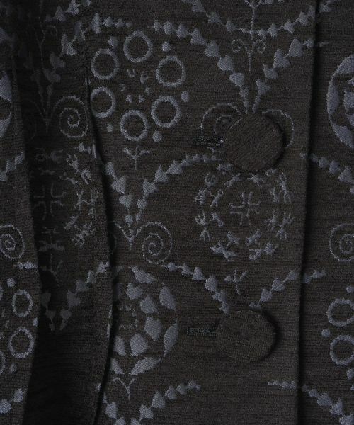 LANVIN COLLECTION / ランバン コレクション テーラードジャケット | JLウォール柄モールジャガードジャケット | 詳細16