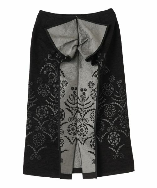 LANVIN COLLECTION / ランバン コレクション ロング・マキシ丈スカート | JLウォール柄モールジャガードスカート | 詳細18