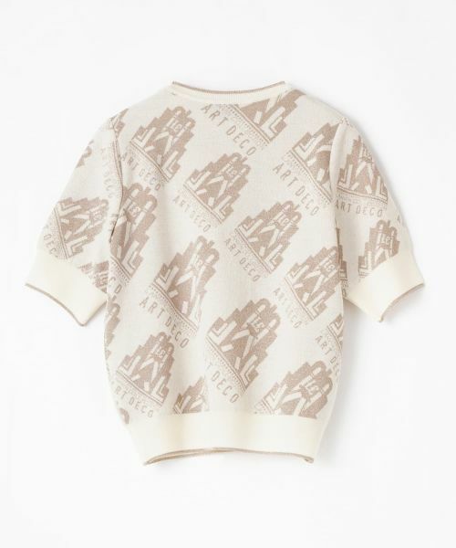 LANVIN COLLECTION / ランバン コレクション ニット・セーター | ART DECO ジャカード総柄ニット | 詳細2