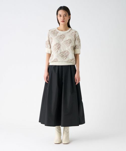 LANVIN COLLECTION / ランバン コレクション ニット・セーター | ART DECO ジャカード総柄ニット | 詳細5