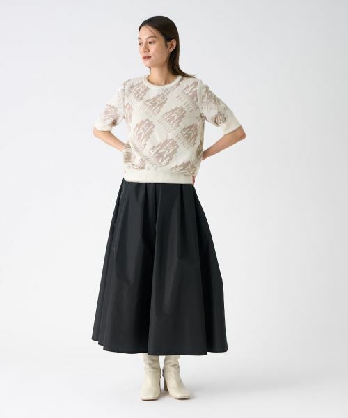 LANVIN COLLECTION / ランバン コレクション ニット・セーター | ART DECO ジャカード総柄ニット | 詳細6