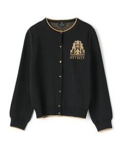 古着 デッドストック 80s LANVIN ランバン ニットカーディガン ジャカードニットカーディガン|LANVIN COLLECTION | LANVIN