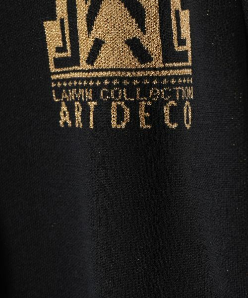 LANVIN COLLECTION / ランバン コレクション ニット・セーター | ART DECO ジャカードカーディガン | 詳細1