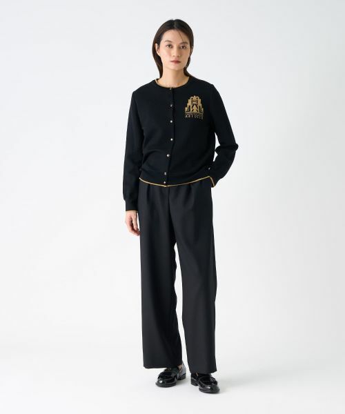 LANVIN COLLECTION / ランバン コレクション ニット・セーター | ART DECO ジャカードカーディガン | 詳細10