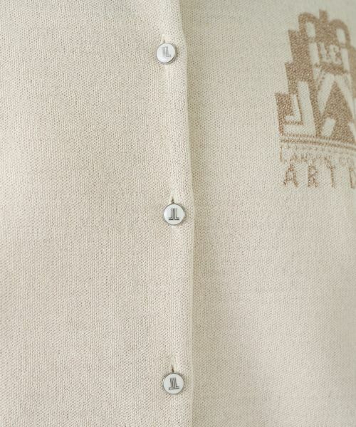 LANVIN COLLECTION / ランバン コレクション ニット・セーター | ART DECO ジャカードカーディガン | 詳細5