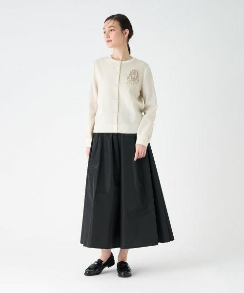 LANVIN COLLECTION / ランバン コレクション ニット・セーター | ART DECO ジャカードカーディガン | 詳細6