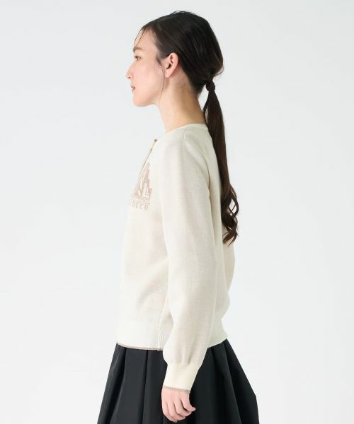 LANVIN COLLECTION / ランバン コレクション ニット・セーター | ART DECO ジャカードカーディガン | 詳細7