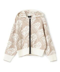 LANVIN COLLECTION / ランバン コレクション ニット・セーター | ART DECOジャカードフーディー