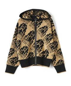 LANVIN COLLECTION / ランバン コレクション ニット・セーター | ART DECOジャカードフーディー