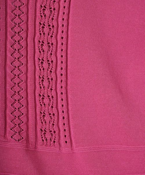 LANVIN COLLECTION / ランバン コレクション ニット・セーター | レース柄編みニット | 詳細10