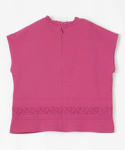 LANVIN COLLECTION / ランバン コレクション ニット・セーター | レース柄編みニット | 詳細8