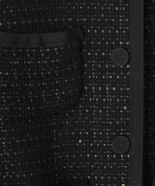 LANVIN COLLECTION / ランバン コレクション テーラードジャケット | バスケットツィードジャケット | 詳細3