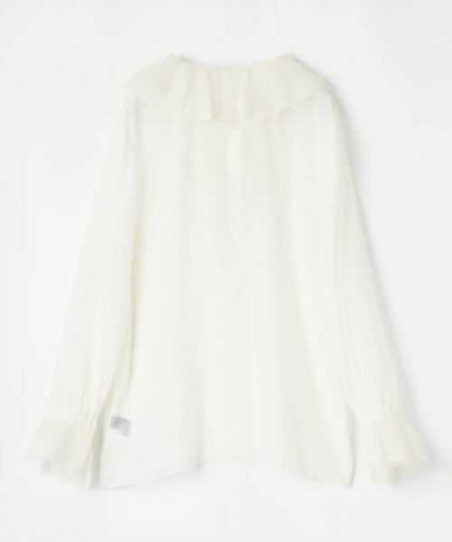 LANVIN COLLECTION / ランバン コレクション シャツ・ブラウス | ラッフルブラウス | 詳細1