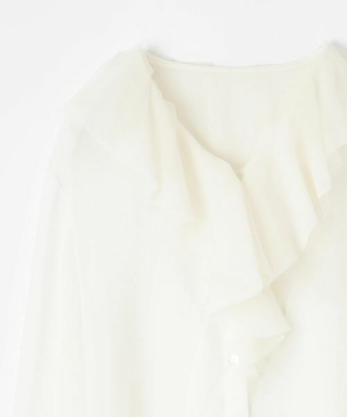 LANVIN COLLECTION / ランバン コレクション シャツ・ブラウス | ラッフルブラウス | 詳細2
