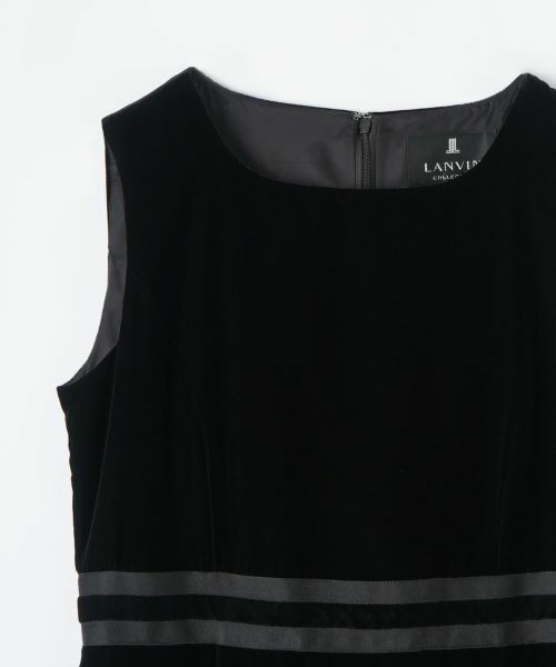 LANVIN COLLECTION / ランバン コレクション ドレス | レーヨンベルベットワンピース | 詳細2