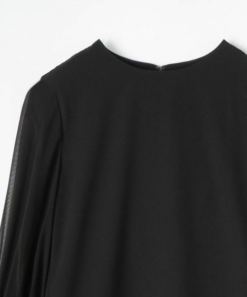 LANVIN COLLECTION / ランバン コレクション ドレス | バックサテンワンピース | 詳細8