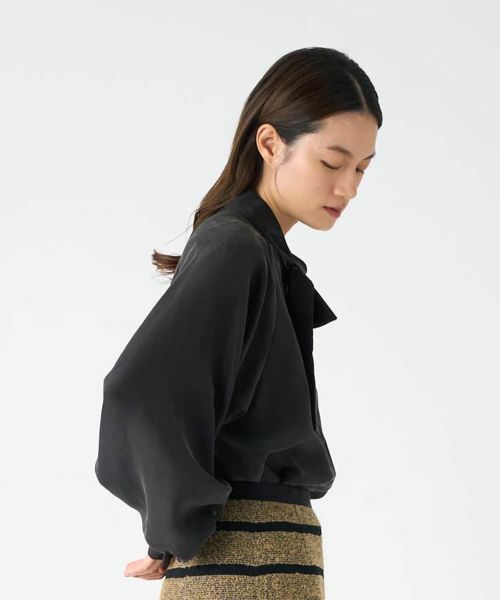 LANVIN COLLECTION / ランバン コレクション シャツ・ブラウス | バイオスエード加工ブラウス | 詳細10