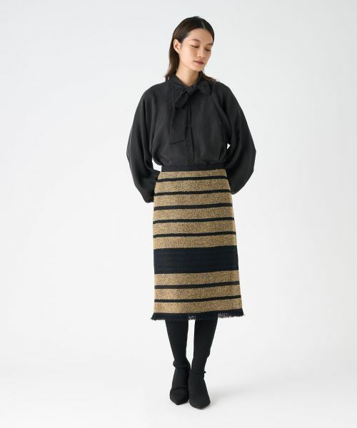 LANVIN COLLECTION / ランバン コレクション シャツ・ブラウス | バイオスエード加工ブラウス | 詳細11