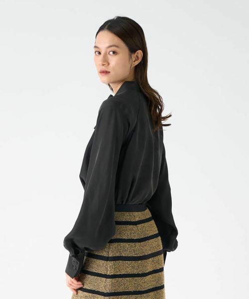 LANVIN COLLECTION / ランバン コレクション シャツ・ブラウス | バイオスエード加工ブラウス | 詳細8
