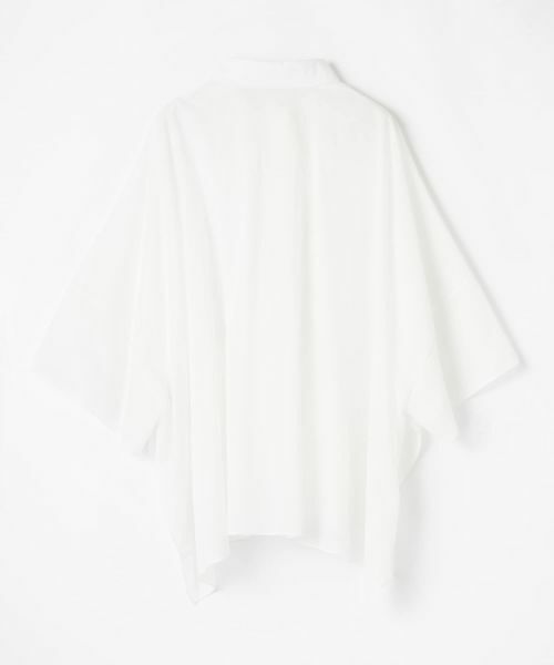 LANVIN COLLECTION / ランバン コレクション シャツ・ブラウス | 綿ナチュラルストレッチブラウス | 詳細14