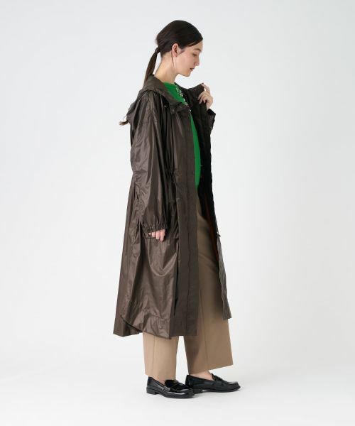 LANVIN COLLECTION / ランバン コレクション その他アウター | リモンタ撥水加工ロングコート | 詳細11