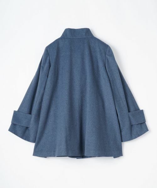 LANVIN COLLECTION / ランバン コレクション その他アウター | カシミヤ混シャルムビーバーコート | 詳細1