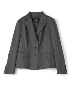 LANVIN COLLECTION / ランバン コレクション テーラードジャケット | シルクウール ストレッチジャケット