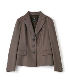 LANVIN COLLECTION / ランバン コレクション テーラードジャケット | シルクウール ストレッチジャケット