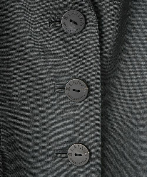 LANVIN COLLECTION / ランバン コレクション テーラードジャケット | シルクウール ストレッチジャケット | 詳細15