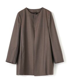 LANVIN COLLECTION / ランバン コレクション テーラードジャケット | シルクウール ストレッチジャケット