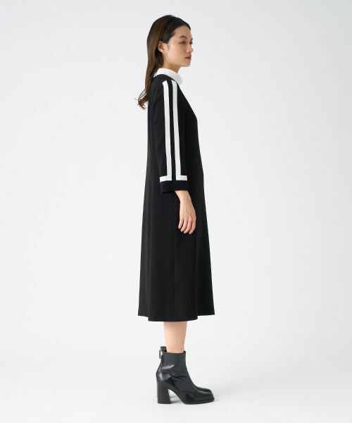 LANVIN COLLECTION / ランバン コレクション ドレス | セラテリーダブルクロスワンピース | 詳細4