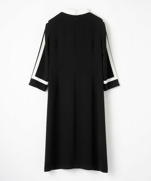 LANVIN COLLECTION / ランバン コレクション ドレス | セラテリーダブルクロスワンピース | 詳細7